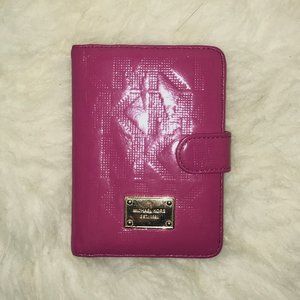 Michael Kors Fuchsia Passport Holder